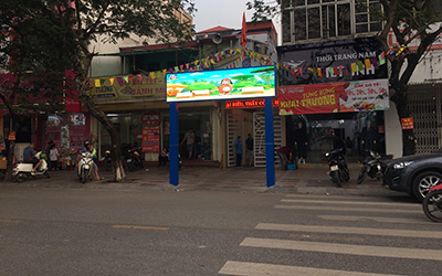Lắp đặt màn led tại trường Trần Phú Hải Phòng